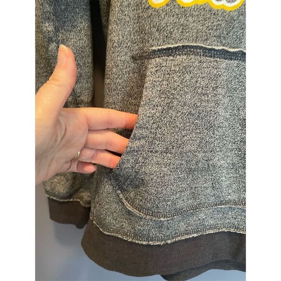 Ladies Large Gray U.S. Army Fort Hood Full Zip Hoodie J America - Standard Size - Picture 4 of 7